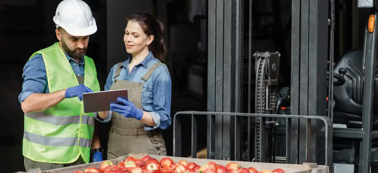 logistica en la industria de alimentos