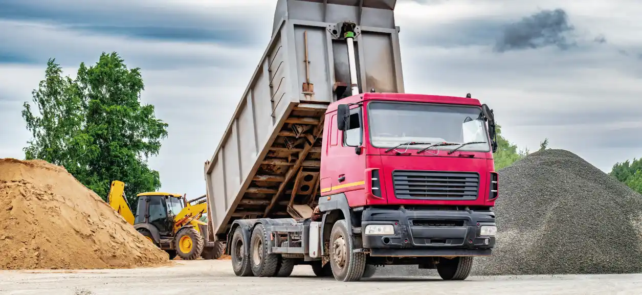 transporte de materiales de construccion